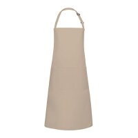 Übergrößen Latzschürze Basic mit Schnalle und Tasche