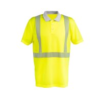 Warnschutz Poloshirt kurzarm 1/4