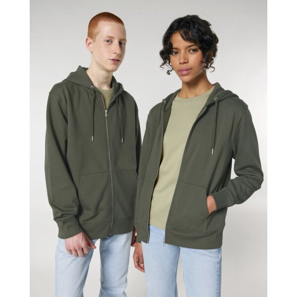 Cultivator 2.0  |  Das Iconic Unisex-Zip-Thru-Hoodie-Sweatshirt