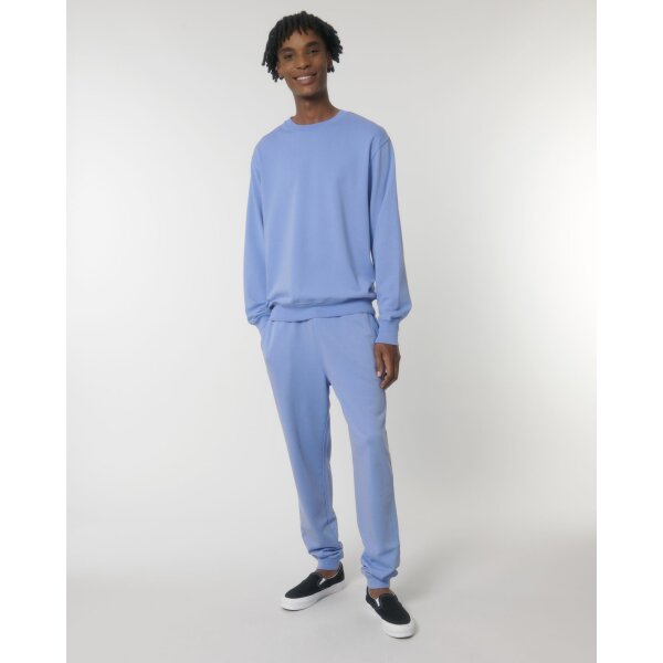 Matcher Vintage  |  Stückgefärbtes Unisex-Sweatshirt aus Terry mit Rundhalsausschnitt und normaler Passform