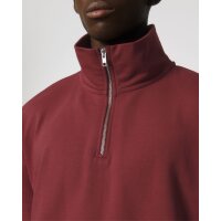 Miller Dry  |  Kastiges Unisex-Sweatshirt mit Viertelreißverschluss und trockener Haptik