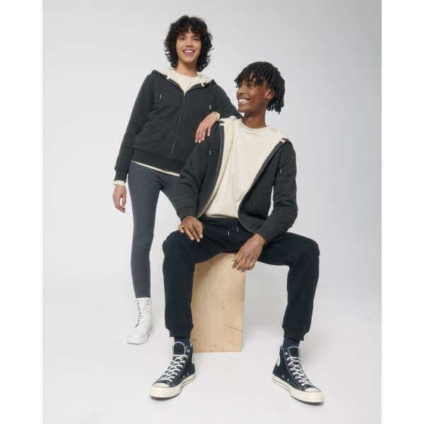 Hygger Sherpa  |  Unisex-Hoodie mit Reißverschluss und Sherpa-Futter