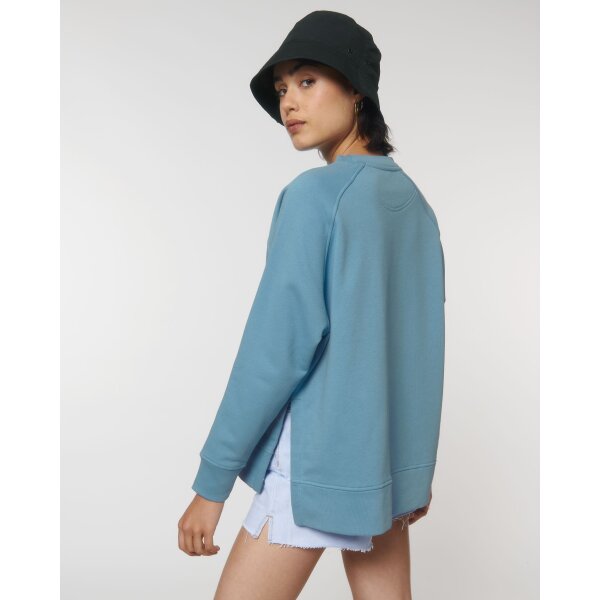 Stella Wilder  |  Oversized Damen-Sweatshirt mit Rundhalsausschnitt