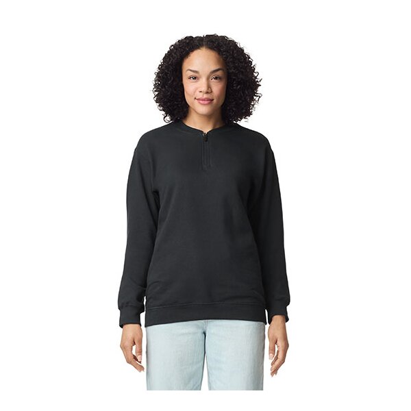 Softstyle® Midweight Adult Fleece 1/4 Zip Sweatshirt