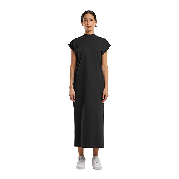 Ladies Long Extended Shoulder Dress