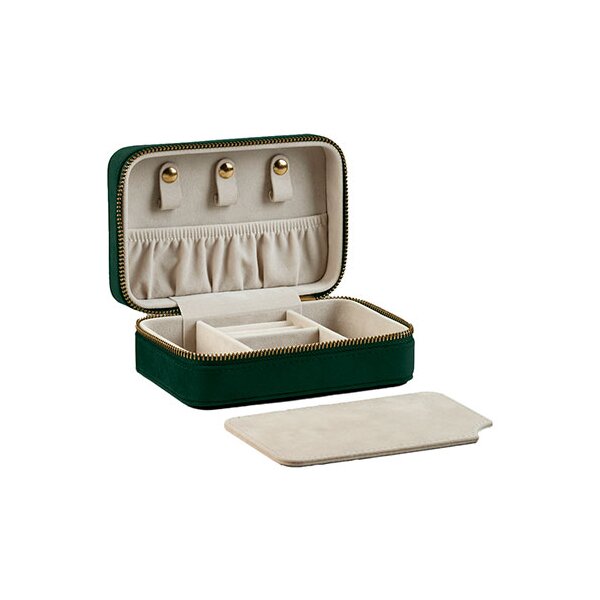 Velvet Travel Jewellery Box