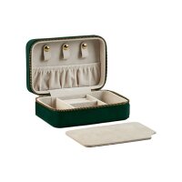 Velvet Travel Jewellery Box