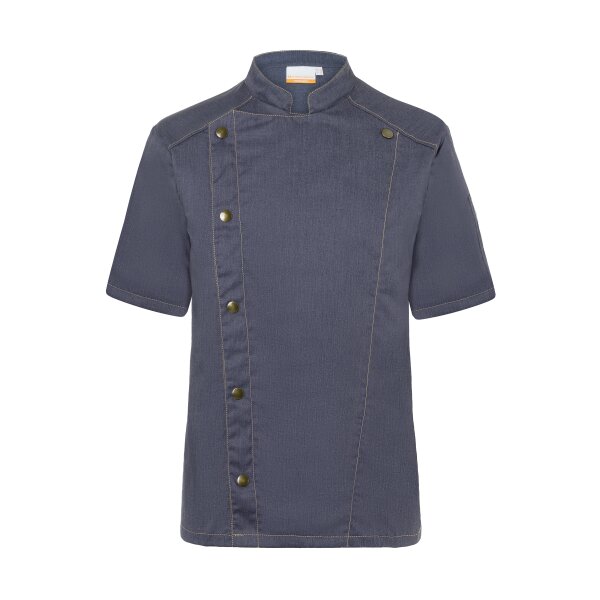 Kurzarm Kochjacke Jeans-Style