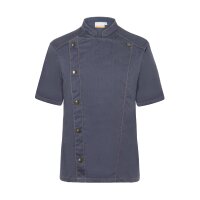 Kurzarm Kochjacke Jeans-Style