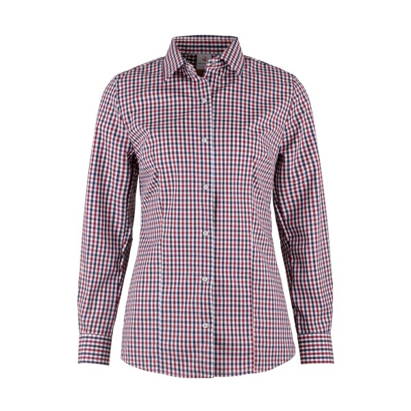 CONCEPT Bluse 1/1, kariert, Damen