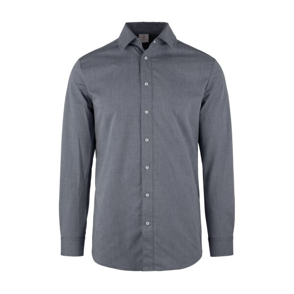 CONCEPT Hemd 1/1, meliert, Herren