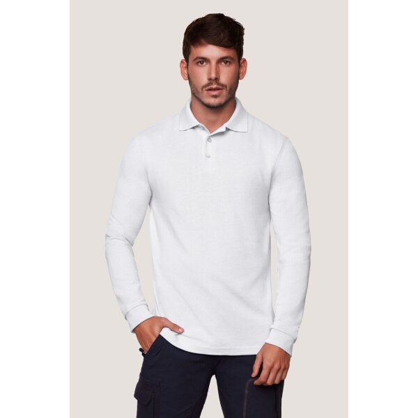 STEP-G HAKRO Longsleeve-Poloshirt MIKRALINAR®