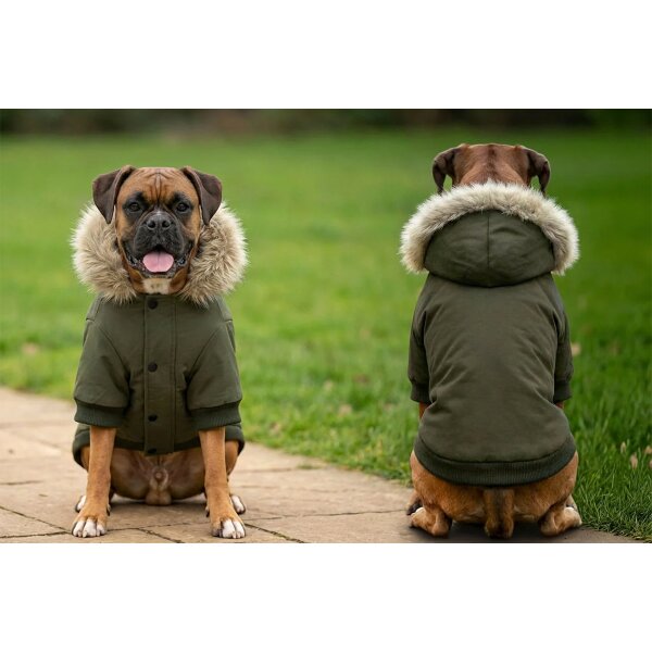 Dogs Parka jacket