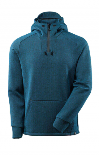 Kapuzensweatshirt mit kurzem Reißverschluss - 17684 - MASCOT®