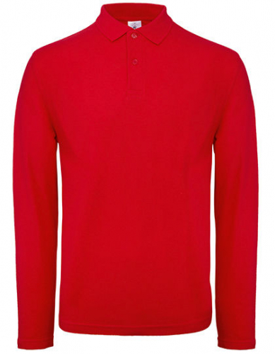 Men´s Long Sleeve Polo ID.001 - BCPUI12 - B&C