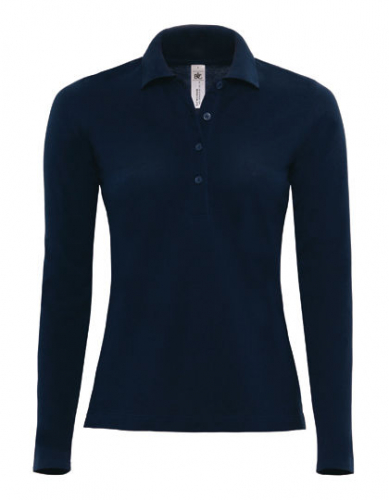 Women´s Polo Safran Pure Long Sleeve - BCPW456 - B&C