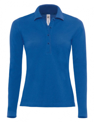 Women´s Polo Safran Pure Long Sleeve - BCPW456 - B&C