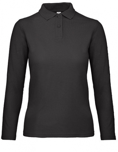 Women´s Long Sleeve Polo ID.001 - BCPWI13 - B&C