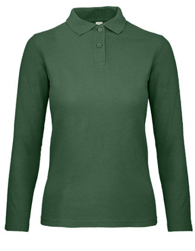 Women´s Long Sleeve Polo ID.001 - BCPWI13 - B&C