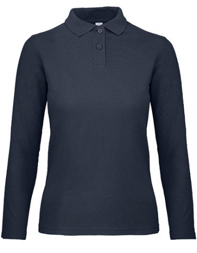 Women´s Long Sleeve Polo ID.001 - BCPWI13 - B&C