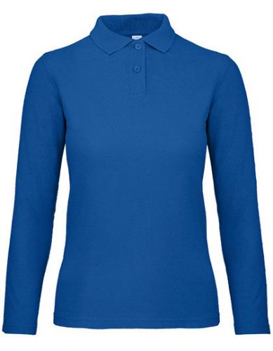 Women´s Long Sleeve Polo ID.001 - BCPWI13 - B&C