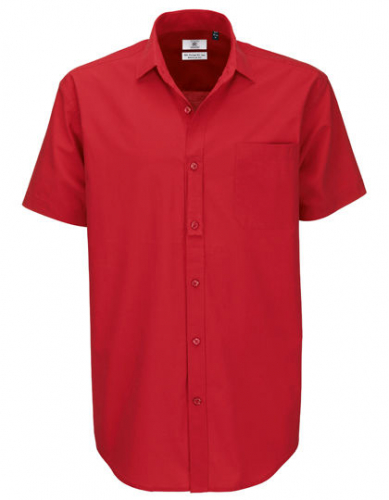 Men´s Poplin Shirt Heritage Short Sleeve - BCSMP42 - B&C