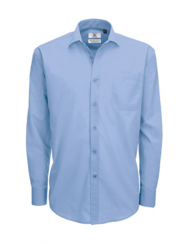 Men´s Poplin Shirt Smart Long Sleeve - BCSMP61 - B&C