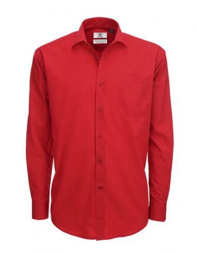 Men´s Poplin Shirt Smart Long Sleeve - BCSMP61 - B&C