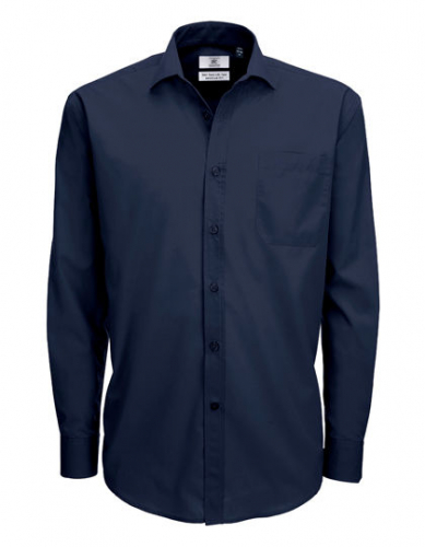 Men´s Poplin Shirt Smart Long Sleeve - BCSMP61 - B&C