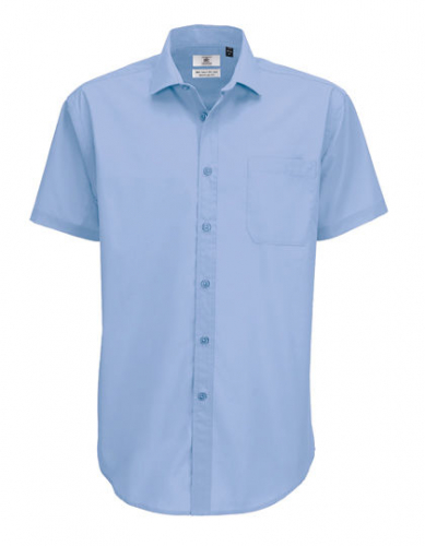 Men´s Poplin Shirt Smart Short Sleeve - BCSMP62 - B&C