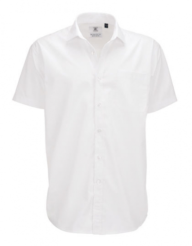 Men´s Poplin Shirt Smart Short Sleeve - BCSMP62 - B&C