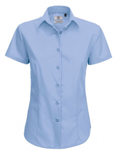 Women´s Poplin Shirt Smart Short Sleeve - BCSWP64 - B&C