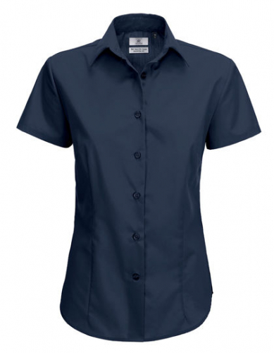 Women´s Poplin Shirt Smart Short Sleeve - BCSWP64 - B&C