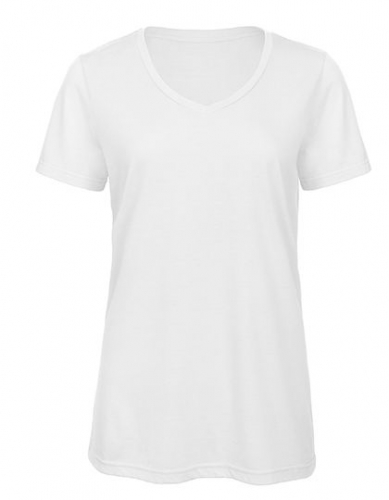 Women´s V-Neck Triblend T-Shirt - BCTW058 - B&C