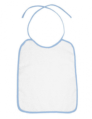 Piped Border Baby Bib Terry - BD781 - Bear Dream
