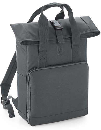 Twin Handle Roll-Top Backpack - BG118 - BagBase