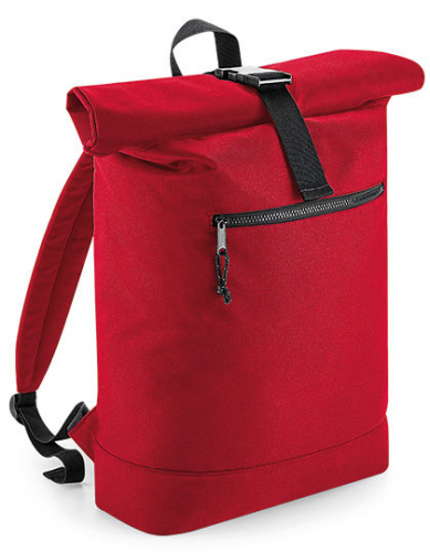 Recycled Roll-Top Backpack - BG286 - BagBase