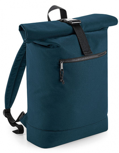 Recycled Roll-Top Backpack - BG286 - BagBase