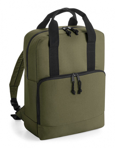 Recycled Twin Handle Cooler Backpack - BG287 - BagBase