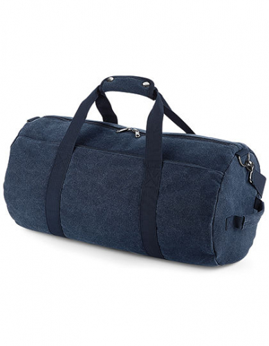 Vintage Canvas Barrel Bag - BG655 - BagBase