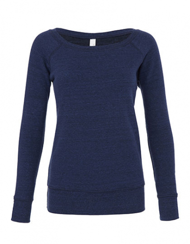 Women´s Sponge Fleece Wide Neck Sweatshirt - BL7501 - Bella