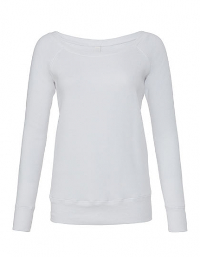 Women´s Sponge Fleece Wide Neck Sweatshirt - BL7501 - Bella