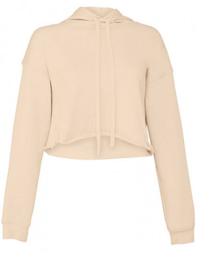 Women´s Cropped Fleece Hoodie - BL7502 - Bella