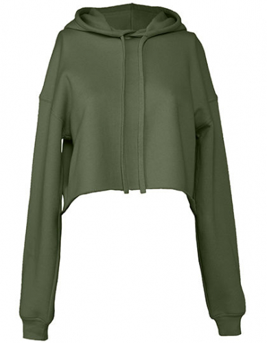 Women´s Cropped Fleece Hoodie - BL7502 - Bella