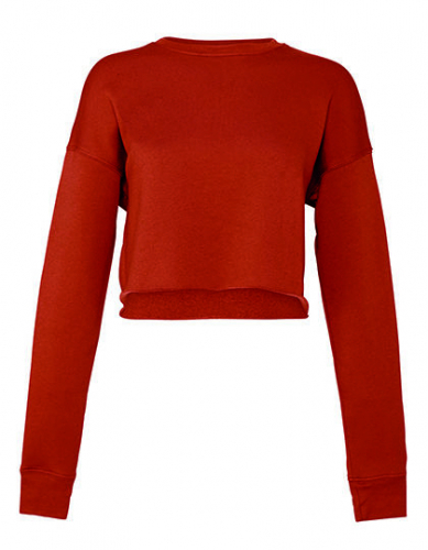 Women´s Cropped Crew Fleece - BL7503 - Bella