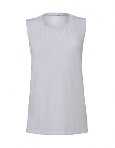 Women´s Flowy Scoop Muscle T-Shirt - BL8803 - Bella