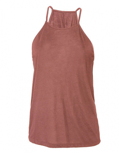 Women´s Flowy High Neck Tank - BL8809 - Bella