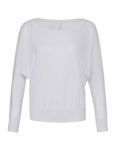 Flowy Long Sleeve Off The Shoulder Tee - BL8850 - Bella
