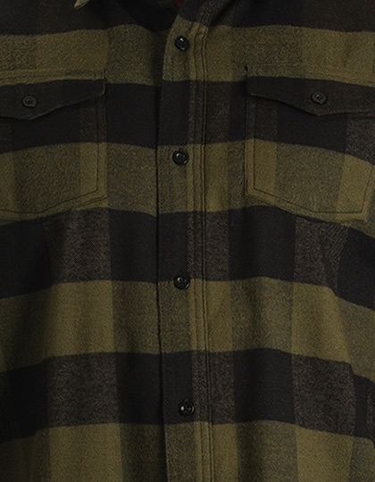 Ladies´ Woven Plaid Flannel Shirt - BU5210 - Burnside