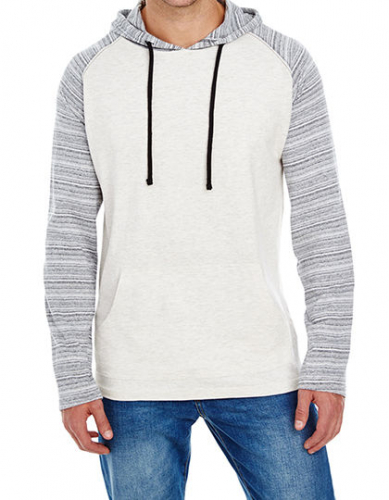 Striped Sleeve Raglan Jersey Sweat - BU8127 - Burnside